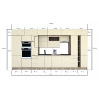 Bucatarie ZONE B 460 FRONT MDF K002 / decor 232